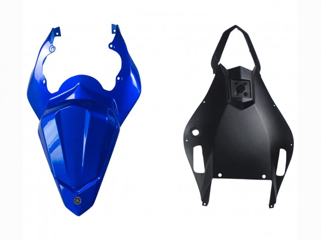 Erschwingliche Yamaha YZF 600 R6 Motorrad Verkleidung 2006-2007 - Blau Glanzendes Schwarz