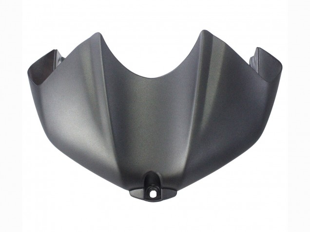 Erschwingliche Yamaha YZF 600 R6 Motorrad Verkleidung 2006-2007 - Matt Schwarz Silber Flamme