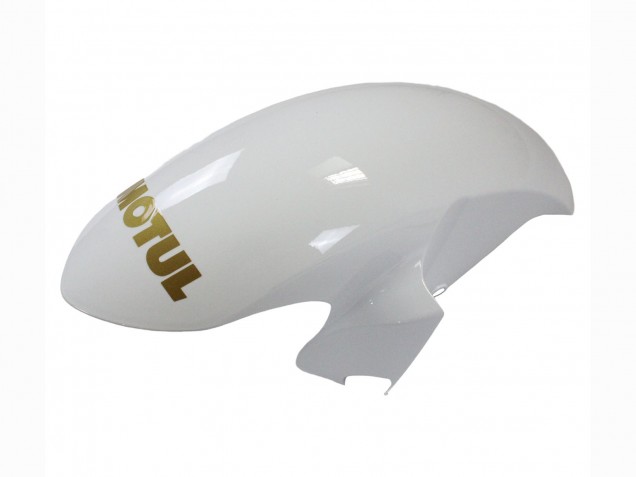 Erschwingliche Yamaha YZF 600 R6 Motorrad Verkleidung 2006-2007 - Weiss Gold Schwarz Fiat