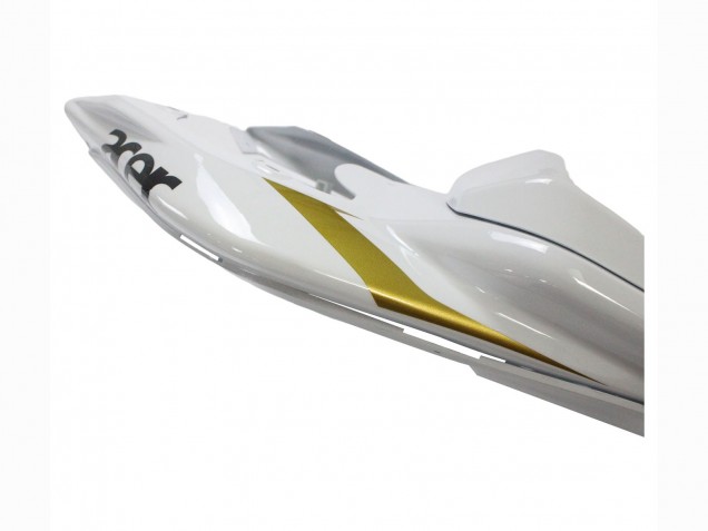 Erschwingliche Yamaha YZF 600 R6 Motorrad Verkleidung 2006-2007 - Weiss Gold Schwarz Fiat