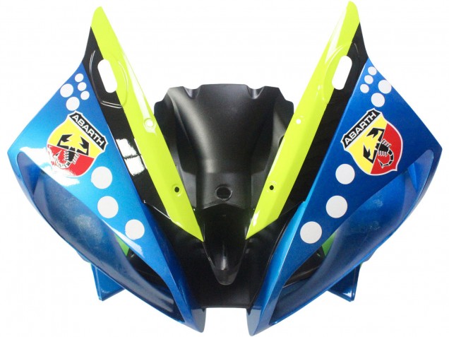 Erschwingliche Yamaha YZF 600 R6 Motorrad Verkleidung 2006-2007 - Blau Neon Grun Schwarz Hai