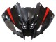 Erschwingliche Yamaha YZF 600 R6 Motorrad Verkleidung 2008-2016 - Silber Schwarz Rot Hai 4