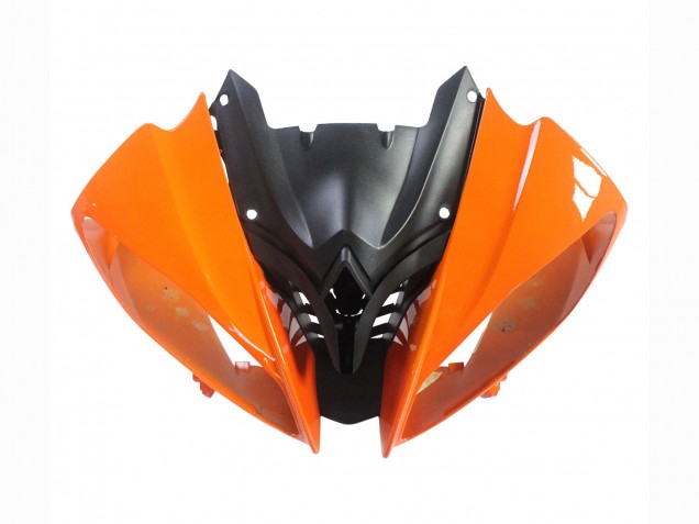 Erschwingliche Yamaha YZF 600 R6 Motorrad Verkleidung 2008-2016 - Orange Schwarz