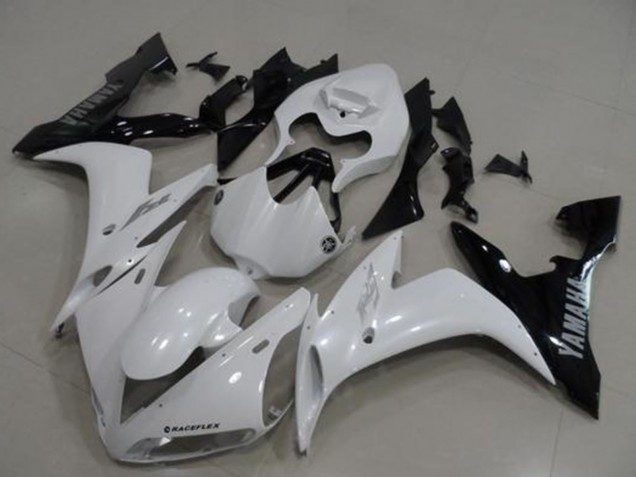 Erschwingliche Yamaha YZF R1 Motorrad Verkleidung 2004-2006 - Weiss Schwarz
