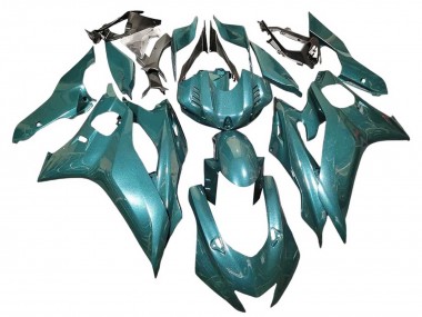 Erschwingliche Yamaha YZF 600 R6 Motorrad Verkleidung 2008-2016 - Perl Aqua Blau