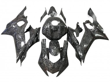 Erschwingliche Yamaha YZF 600 R6 Motorrad Verkleidung 2017-2023 - Carbonfaser Stil