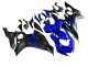 Erschwingliche Yamaha YZF 600 R6 Motorrad Verkleidung 2017-2023 - Blau Matt Schwarz