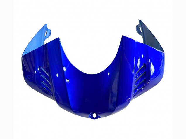 Erschwingliche Yamaha YZF 600 R6 Motorrad Verkleidung 2017-2023 - Blau Matt Schwarz