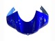 Erschwingliche Yamaha YZF 600 R6 Motorrad Verkleidung 2017-2023 - Blau Matt Schwarz