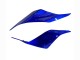 Erschwingliche Yamaha YZF 600 R6 Motorrad Verkleidung 2017-2023 - Blau Matt Schwarz