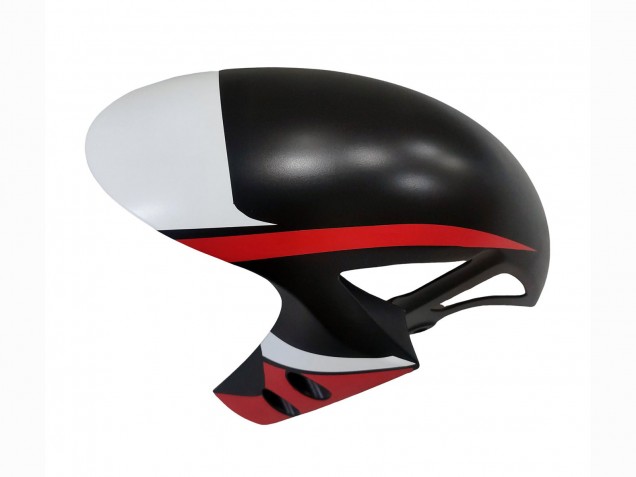 Erschwingliche Yamaha YZF 600 R6 Motorrad Verkleidung 2017-2023 - Weiss Rot Schwarz Semakin Didepan