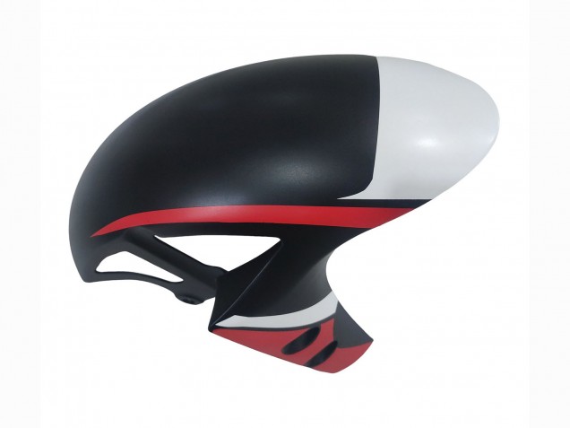 Erschwingliche Yamaha YZF 600 R6 Motorrad Verkleidung 2017-2023 - Weiss Rot Schwarz Semakin Didepan