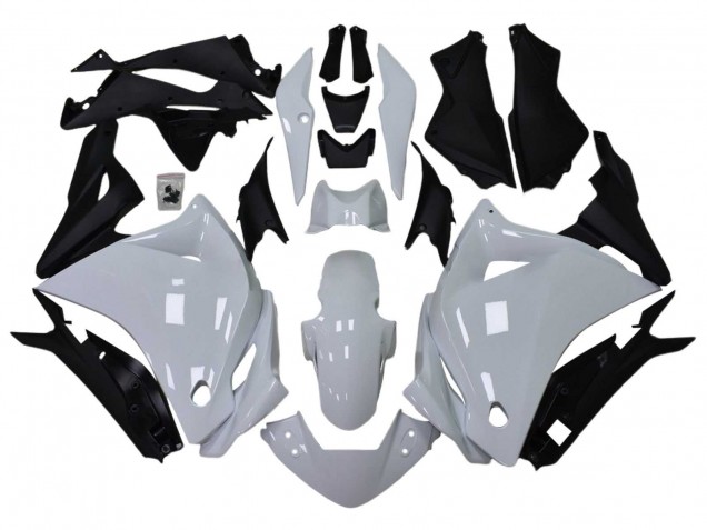 Erschwingliche Honda CBR250RR Motorrad Verkleidung 2011-2015 - Glanzendes Weiss