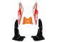 Erschwingliche Honda CBR250RR Motorrad Verkleidung 2011-2015 - Orange Weiss Rot Schwarz Glanzendes HRC Repsol