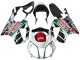 Erschwingliche Honda VTR1000 Motorrad Verkleidung 2000-2006 - Weiss Rot Grun Glanzendes Schwarz Castrol