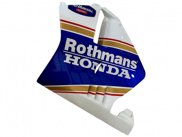 Erschwingliche Honda NSR250 Motorrad Verkleidung 1994-1996 - Weiss Blau Gelb Gold Rothmans