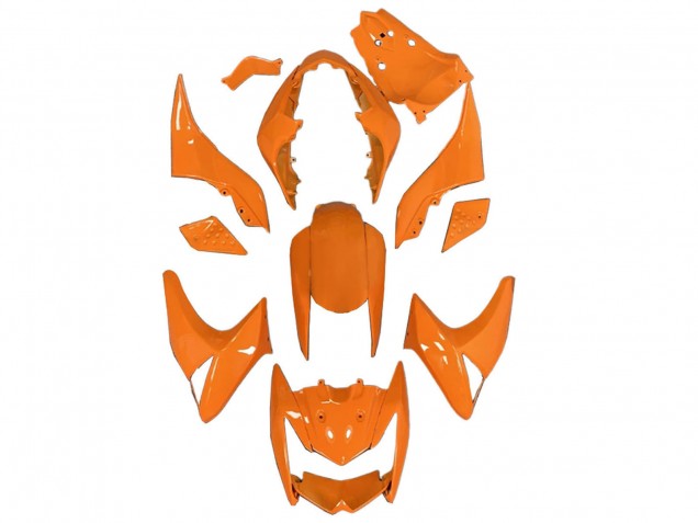Erschwingliche Kawasaki Z1000 Motorrad Verkleidung 2003-2006 - Orange