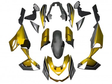 Erschwingliche Kawasaki Z1000 Motorrad Verkleidung 2003-2006 - Gold