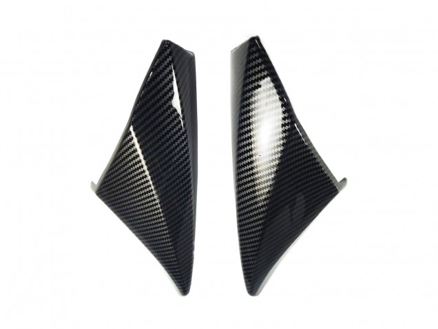 Erschwingliche Kawasaki Z1000 Motorrad Verkleidung 2010-2013 - Schwarze Carbonfaser
