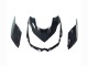 Erschwingliche Kawasaki Z1000 Motorrad Verkleidung 2010-2013 - Schwarze Carbonfaser