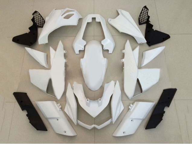 Erschwingliche Kawasaki Z1000 Motorrad Verkleidung 2010-2013 - Weiss
