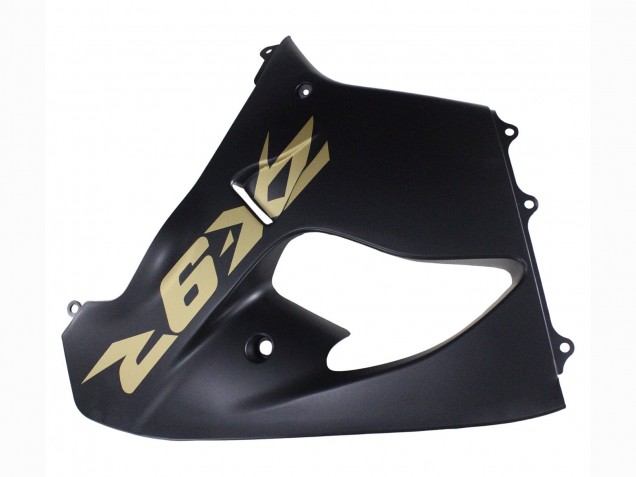 Erschwingliche Kawasaki ZX9R Motorrad Verkleidung 2000-2001 - Matt Schwarz Gold