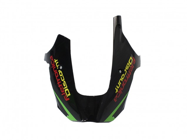 Erschwingliche Kawasaki ZX9R Motorrad Verkleidung 2000-2001 - Grun Schwarz Playboy Denso