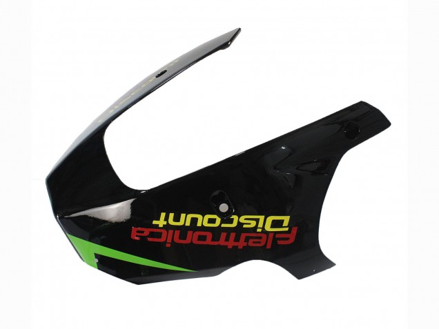 Erschwingliche Kawasaki ZX9R Motorrad Verkleidung 2000-2001 - Grun Schwarz Playboy Denso