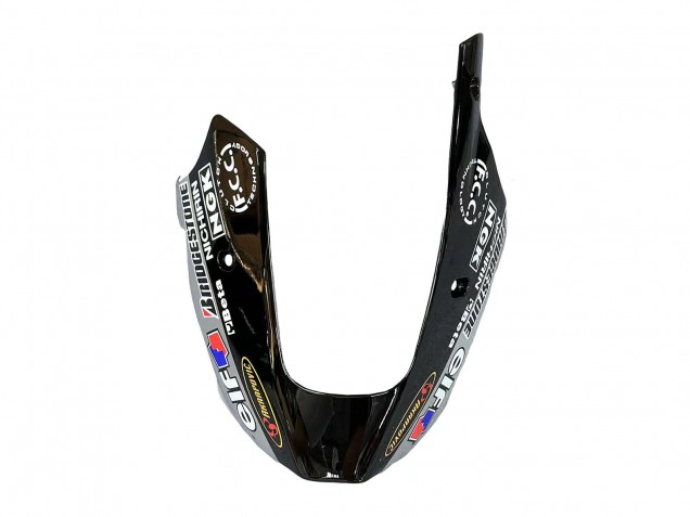 Erschwingliche Kawasaki ZX9R Motorrad Verkleidung 2002-2003 - Silber Glanzendes Schwarz Monster Elf