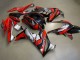 Erschwingliche Honda CBR650R Motorrad Verkleidung 2019-2020 - Silber Rot Glanzendes Schwarz