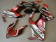 Erschwingliche Honda CBR650R Motorrad Verkleidung 2019-2020 - Weiss Rot Glanzendes Schwarz HRC