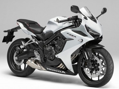 Erschwingliche Honda CBR650R Motorrad Verkleidung 2024-2025 - Perl Weiss