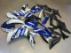 Erschwingliche Yamaha YZF R3/R25 Motorrad Verkleidung 2015-2018 - Weiss Blau Yamalube ENEOS Monster