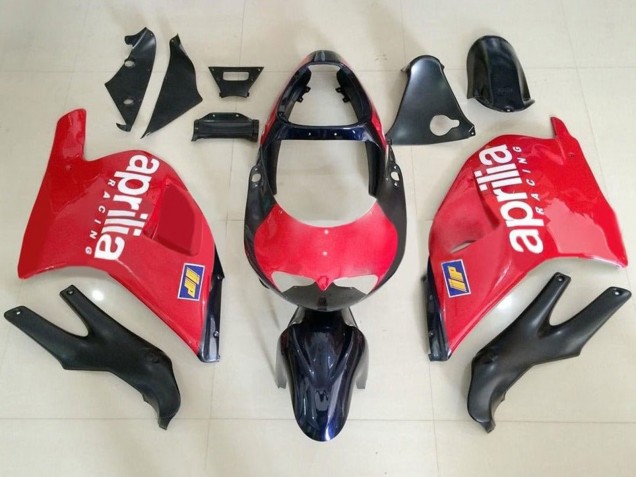 Erschwingliche Aprilia RS250 Motorrad Verkleidung 1995-1997 - Rot Schwarz Weiss