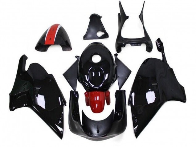 Erschwingliche Aprilia RS250 Motorrad Verkleidung 1999-2004 - Glanzendes Schwarz Rot
