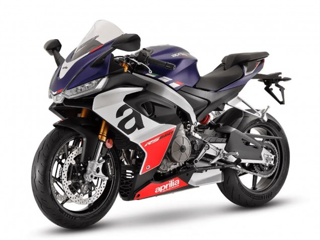 Erschwingliche Aprilia RS660 Motorrad Verkleidung 2020-2024 - Matt Blau Weiss Rot