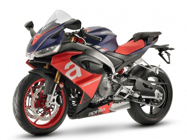 Erschwingliche Aprilia RS660 Motorrad Verkleidung 2020-2024 - Matt Blau Rot Silber