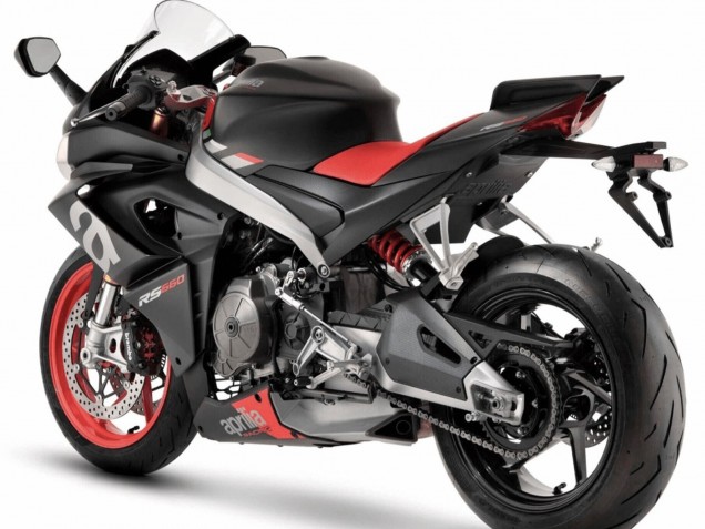Erschwingliche Aprilia RS660 Motorrad Verkleidung 2020-2024 - Matt Schwarz Silber Rot