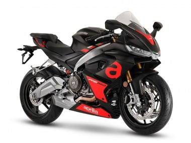 Erschwingliche Aprilia RS660 Motorrad Verkleidung 2020-2024 - Matt Schwarz Rot