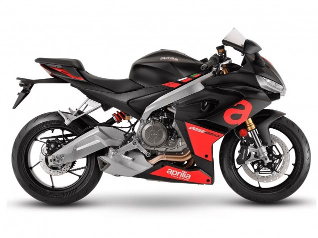 Erschwingliche Aprilia RS660 Motorrad Verkleidung 2020-2024 - Matt Schwarz Rot