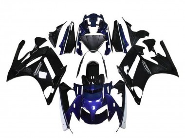 Erschwingliche Yamaha FJR1300 Motorrad Verkleidung 2013-2015 - Glanzendes Schwarz Blau