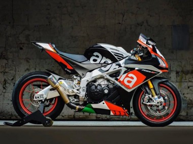 Erschwingliche Aprilia RSV4 1000 Motorrad Verkleidung 2009-2015 - Matt Schwarz Silber Rot Grun