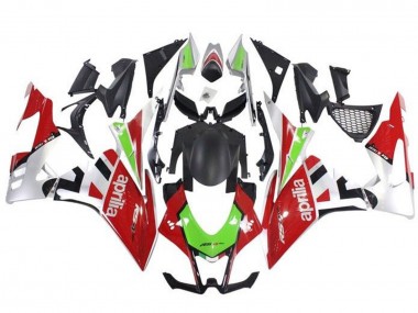 Erschwingliche Aprilia RSV4 1000 Motorrad Verkleidung 2016-2020 - Rot Grun Silber Schwarz