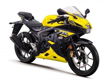 Erschwingliche Suzuki GSXR125 Motorrad Verkleidung 2017-2025 - Gelb
