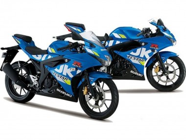 Erschwingliche Suzuki GSXR125 Motorrad Verkleidung 2017-2025 - Blau Ecstar