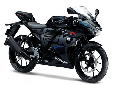 Erschwingliche Suzuki GSXR125 Motorrad Verkleidung 2017-2025 - Schwarz Blau