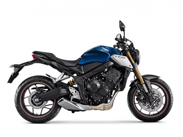 Erschwingliche Honda CB650R Motorrad Verkleidung 2019-2022 - Blau