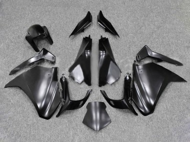 Erschwingliche Honda VFR 1200 Motorrad Verkleidung 2010-2014 - Matt Schwarz Glanzendes Schwarz