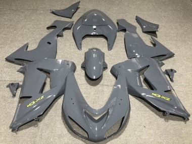 Erschwingliche Kawasaki ZX10R Motorrad Verkleidung 2006-2007 - Nardo Grau Gelb