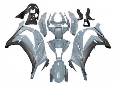 Erschwingliche Kawasaki ZX10R Motorrad Verkleidung 2011-2015 - Nardo Grau Matt Schwarz